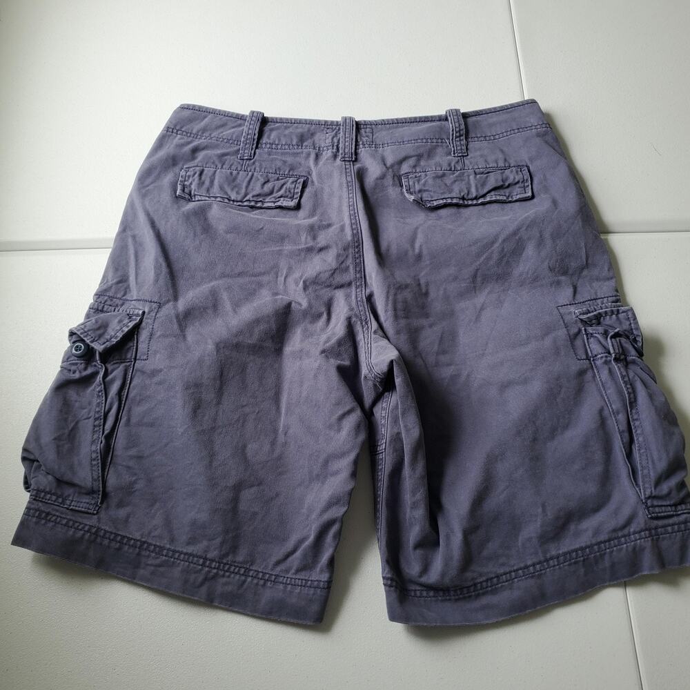 Denim & Supply Ralph Lauren Shorts Mens 38 Blue Cargo Cotton Canvas 11 Inseam - Picture 2 of 8